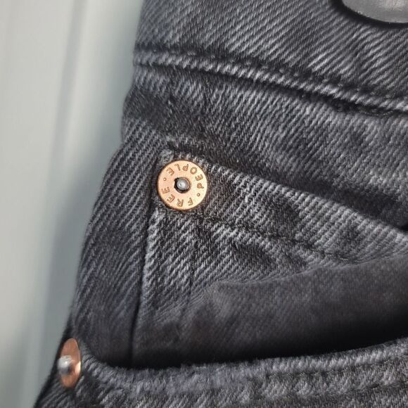 FREE PEOPLE Denim Skirt - Picture 5 of 9